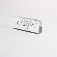 Clear Solid Colored Acrylic Display, Plexiglass Cube Brand Logo Acrylic Block Wholesale