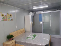 Maison préfabriquée modulaire pliable de 20 pieds, portable, en conteneur, à vendre pour maison mobile, centre commercial, école à Porto Rico, aux Philippines