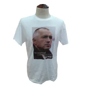 Custom Goedkope Verkiezing T-shirt gedrukt Promotionele Politieke Verkiezingscampagne t-Shirts voor Europa