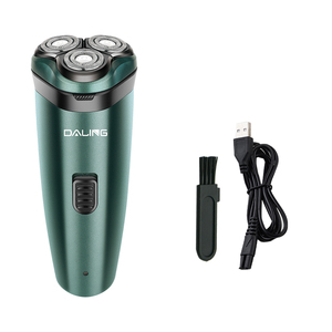 Rasoir portable professionnel pour homme DALING DL-9201 <span class=keywords><strong>SURKER</strong></span>, rechargeable par USB, rotatif, à 3 lames - Product Image 6
