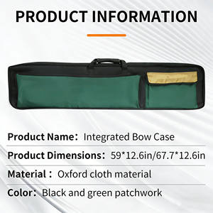 Mochila para Arco Compuesto, 150D Poliéster DWR, Tela de Gamuza, Impermeable, Camuflaje, con Bolsillo para Flechas y Acolchado para Caza - Product Image 5