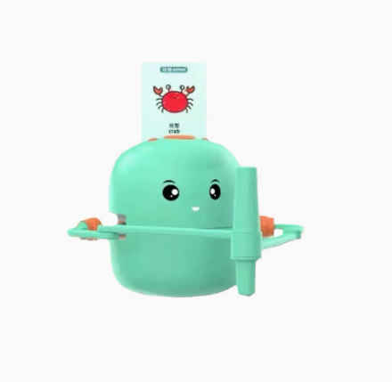 Educational Robot for Children Learning Drawing with 100 Cards and Sound Puzzle Toy Ages 3+ Unisex