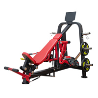 Appareil de musculation professionnel à charge libre, machine de musculation inclinée multicolore