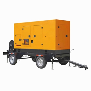 Rainproof Trailer Type 30kw to 200kw 160kw <b>Generator</b> Set Ultra-quiet <b>Mobile</b> Power Supply Suitable for Outdoor Emergency LZ Direc - Product Image 3