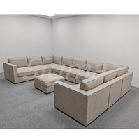 Innen möbel Modular New Style Couch Dickes Luxus Sofa Stoff U-Form Modulares Wohnzimmer Sofa