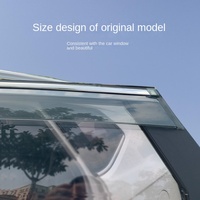 Parasol y Protector de Lluvia para Ventana de Coche BYD Seagull 06 DM-i OLIVER, Visera Decorativa