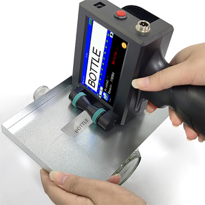 코딩 머신 잉크젯 프린터 제조 쿼드 코어 휴대용 유통기한 프린터 (유리병용) - Product Image 1