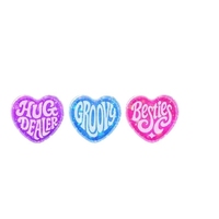Jouets anti-stress souples et scintillants en forme de cœur pour adolescents, pour soulager l'anxiété et la décompression