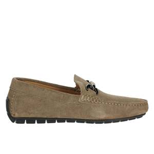 Mocassins pour hommes 1050 bleus en daim, chaussures bateau confortables à enfiler, pour usage quotidien - Product Image 4