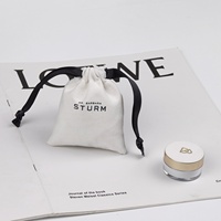 Nouvelle Pochette de Luxe Grise en Microfibre avec Cordon de Serrage et Logo Personnalisé – Étui Souple pour Lunettes de Soleil et Rangement d'Accessoires Technologiques pour Marques