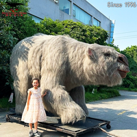 Modèle de simulation animatronique d'animal préhistorique Diprotodon - Construction métallique pour centre commercial intérieur/extérieur et parc d'aventure