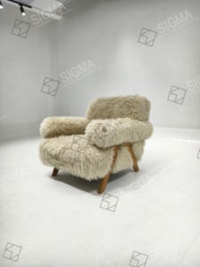 Modernes Neues Design Möbel <span class=keywords><strong>Sofa</strong></span> Couch Hochwertiges Wohnzimmer Hochdichter Schwamm Stoff Einzelsofa - Product Image 4