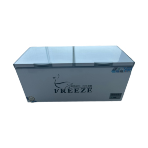 <span class=keywords><strong>Congélateur</strong></span> <span class=keywords><strong>coffre</strong></span> commercial à double porte ouvertes <span class=keywords><strong>pour</strong></span> la conservation de l'énergie, la cryopréservation profonde et le stockage de viande et de fruits de mer - Product Image 1