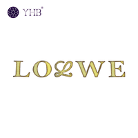 Motifs thermocollants à strass avec logo personnalisé, nouvelle conception, pour vêtements – Vente chaude