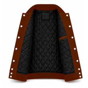 OEM High Street Top New Design Letterman <b>Jacket</b> Custom Made <b>Men's</b> Varsity College <b>Jackets</b> School Breathable Varsity <b>Jacket</b> - Product Image 6