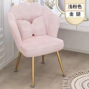 Fauteuil individuel moderne, ensemble de chaises de salon, meubles de salon, fauteuil de luxe en velours pour le salon, luxe - Product Image 6