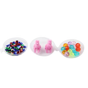 สไลม์คริสตัลไล่สี นุ่ม สีสันสดใส ดินน้ำมันคริสตัล DIY สำหรับเด็ก - Product Image 2