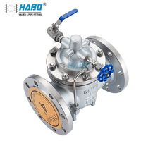 Vanne à flotteur industrielle en acier inoxydable 100X 304, vanne de contrôle automatique du niveau d'eau pour tour d'eau et réservoir