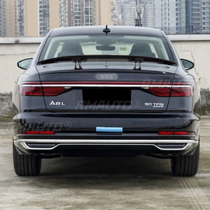 สปอยเลอร์หลังรถยนต์ไฟฟ้า ปีกท้าย ควบคุมด้วยรีโมท อุปกรณ์ตกแต่งสำหรับ Audi A8 ปี 2011 2012 15 18 19 2020 2021 2022 - Product Image 4