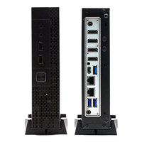 Factory ODM OEM Micro Computer Desktop Mobile I3/i5/i7 Atom Gen3 to Gen13 CPU Cheap Customize Mini PC Computer Small PC Stock