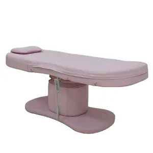 Vente chaude Rose Électrique Beauté Lit Du Visage Design Moderne Style Spa Salon Chaise De Traitement Cosmétique pour Ongles Salon Hôpitaux