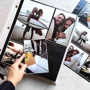 <span class=keywords><strong>Album</strong></span> Fotografico Personalizzato in Lino con Copertina Rigida "The Story Of Us" Libro <span class=keywords><strong>dei</strong></span> <span class=keywords><strong>Ricordi</strong></span> Familiare Personalizzato con Testo in Rilievo - Product Image 3
