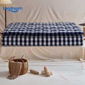 Luxury Handmade Villa Modern <b>Bed</b> Mattress Queen Memory Foam Mattress Supplier Glue Independent Bagged Spring Mattress - Product Image 2