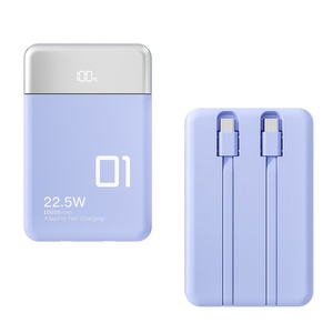 Estación de Energía Portátil de Gran Capacidad de 10000 mAh con Cargador Súper Rápido de 22.5 W, Banco de Energía de Viaje con Pantalla LED - Product Image 6