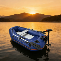 Bateau de sauvetage d'urgence pliable, léger et durable, en PVC, monoplace, pour yacht électrique sportif, écologique, épaissi et stable