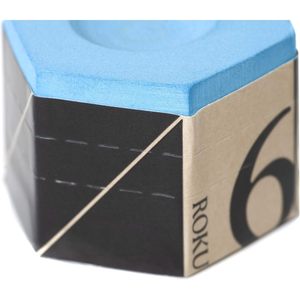 Tiza de billar Kamui Roku azul, 1 unidad, para usar con taco de billar - Product Image 4