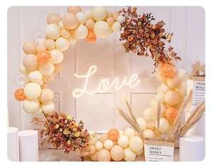 Support de ballons <span class=keywords><strong>en</strong></span> métal pour fête d'anniversaire Arc de mariage <span class=keywords><strong>en</strong></span> forme de <span class=keywords><strong>cercle</strong></span> Arc de mariage - Product Image 6