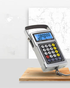 Crochet à bagages électronique Portable, balance avec calculatrice de <span class=keywords><strong>prix</strong></span>, thermomètre et bande, 50kg, 20g, 50 pièces - Product Image 5