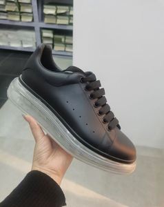 Nouvelles Chaussures de Marche Sportives 2026 à Semelle Épaisse Transparente et Amortissante, Tige en Cuir Véritable, Toutes Saisons, Modèle Tendance Designer - Product Image 2