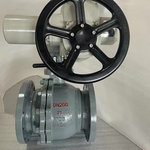Suministro Directo de Fábrica: Válvula de Bola de Dos Piezas con Brida Fija Q347F-16C DN250 WCB 304 316L 64 de Acero Forjado Industrial - Product Image 4