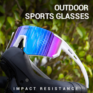 Gafas Deportivas de Ciclismo Scvcn, Espejo Polarizado, Resistentes al Viento, para Ciclismo al Aire Libre, Correr, Multifuncionales para Hombre y Mujer - Product Image 4