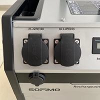 Inverter tenaga surya sistem hibrida, Generator baterai isi ulang 3-6kW, stasiun daya lengkap solar