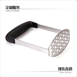 Triturador de papas de acero inoxidable Lihefeng de 18 cm, tipo arco, prensa manual para alimentos, para bebés y uso doméstico. - Product Image 4