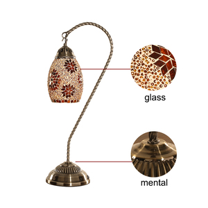 Chất Liệu Tuyệt Vời Giá Rẻ Đèn Phòng Ngủ Tifany Đèn Tiffany Cổ Điển Đồng Đèn Bàn - Product Image 4