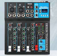 Nouveau contrôleur DJ en métal MG-04/console de mixage prix unique K Kit de carte de mixage Audio 4 canaux pour la musique