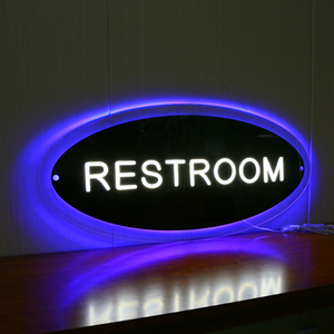 Señalización para exteriores con tablero de presentador de botella con pantalla LED de <span class=keywords><strong>Cristal</strong></span> y luz de logotipo comercial para bares y discotecas - Product Image 5