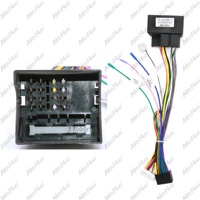 Kit d'installation autoradio Meihua en gros pour Great Wall Poer Pao 2019-2020, cadre de façade, faisceau de câblage, décodeur CANBUS