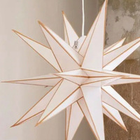 QF Sternenpapier-Lampe Maßgefertigte Raumdekoration Hochwertige Heimdekoration Kleine Ornamente Mährische Sternenlichter
