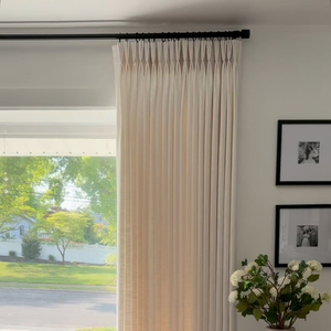 ستائر تعتيم فاخرة لغرفة المعيشة ستائر أنيقة من الأرض إلى السقف - Product Image 1