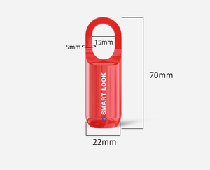 <span class=keywords><strong>Candado</strong></span> Biométrico Portátil de Aleación de Zinc, Desbloqueo Rápido USB, Mini <span class=keywords><strong>Candado</strong></span> Inteligente con Huella Dactilar para <span class=keywords><strong>Mochila</strong></span>, de Fábrica - Product Image 6