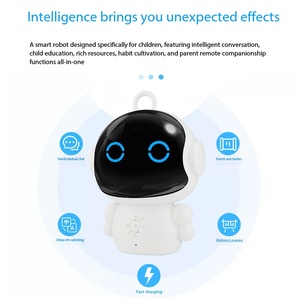 Robot Inteligente Educativo para Niños, Juguete con IA, Voz, WiFi, Recargable, Música/Vocalización, Regalo Educativo de Alta Tecnología, Blanco - Product Image 5