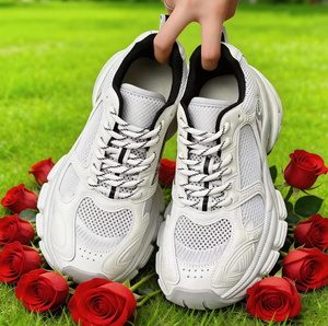 Zapatos casuales de lujo de diseñador para hombre y mujer, zapatos deportivos transpirables de malla, zapatos deportivos para correr al aire libre, zapatos de tenis. - Product Image 2