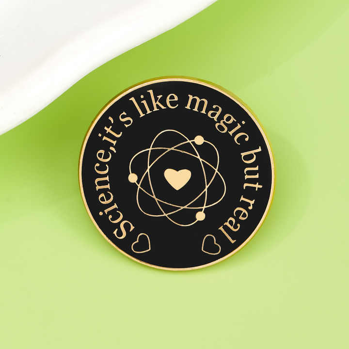 School Mathematics Operator Notation Pattern Custom Fashion Metal Clothing Pins Badges Soft Hard Enamel Lapel Pin Customized