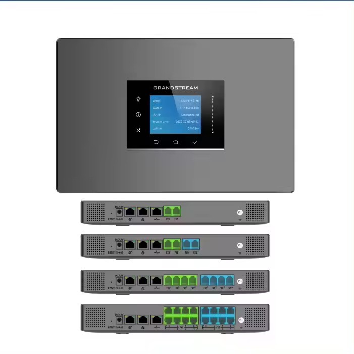 Grandstream IP PBX Unified Communication & Collaboration Solution Grandstream UCM6300 Series VoIP PBX System UCM6301 UCM6302