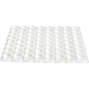 Silicone mélangé 304 pièces protection de meubles pare-chocs de <span class=keywords><strong>porte</strong></span> clair, fort adhésif en caoutchouc pieds ruban adhésif pour décoration fête - Product Image 2