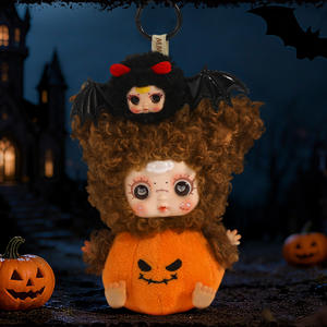 MM Milk Candy Midnight Party Animal-Themed Plush Keychain Blind Box-Glow-in-the-Cute Characters Shiny Night Party <strong>Outfits</strong> ABS - Product Image 4